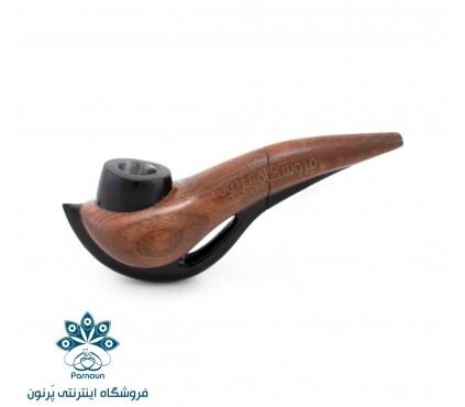 پیپ چوبی دست‌ساز طرح چراغ جادو