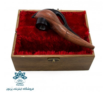 پیپ چوبی دست‌ساز طرح چراغ جادو