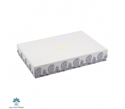 استند موبایل چوبی دور خاتم طرح کندویی