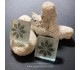 گوشواره گلس دکوپاژ طرح ماندالا