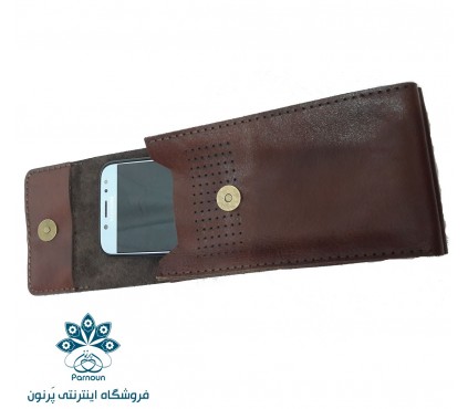 جاموبایلی کمربندی چرم طبیعی 