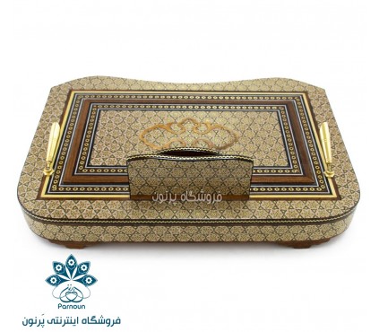 جا قلمی مدیریتی 35*25 خاتم کشو دار