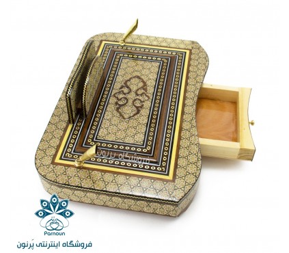 جا قلمی رومیزی خاتم کاری مدیریتی 30 در 20