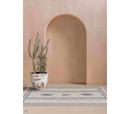 زیلوی قلمکار طرح ساحل فرانام