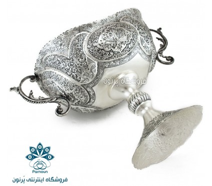 ظرف پذیرایی طرح کشکول نقره نما