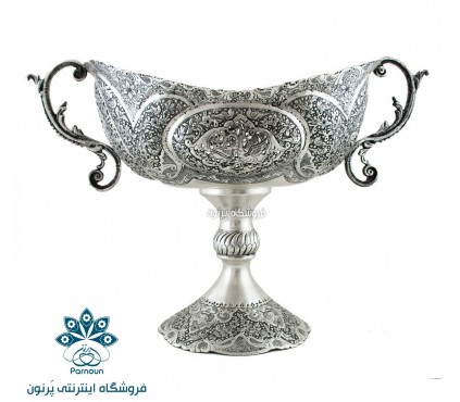 ظرف پذیرایی طرح کشکول نقره نما