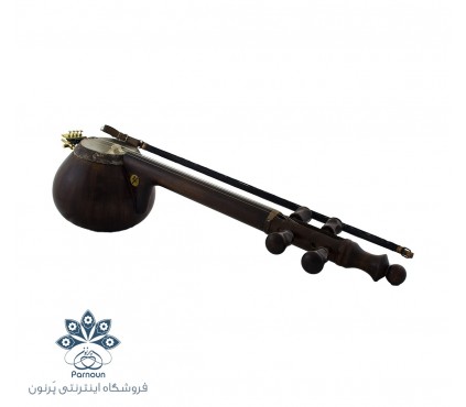 کمانچه نجوا با رنگ قهوه‌ای سوخته