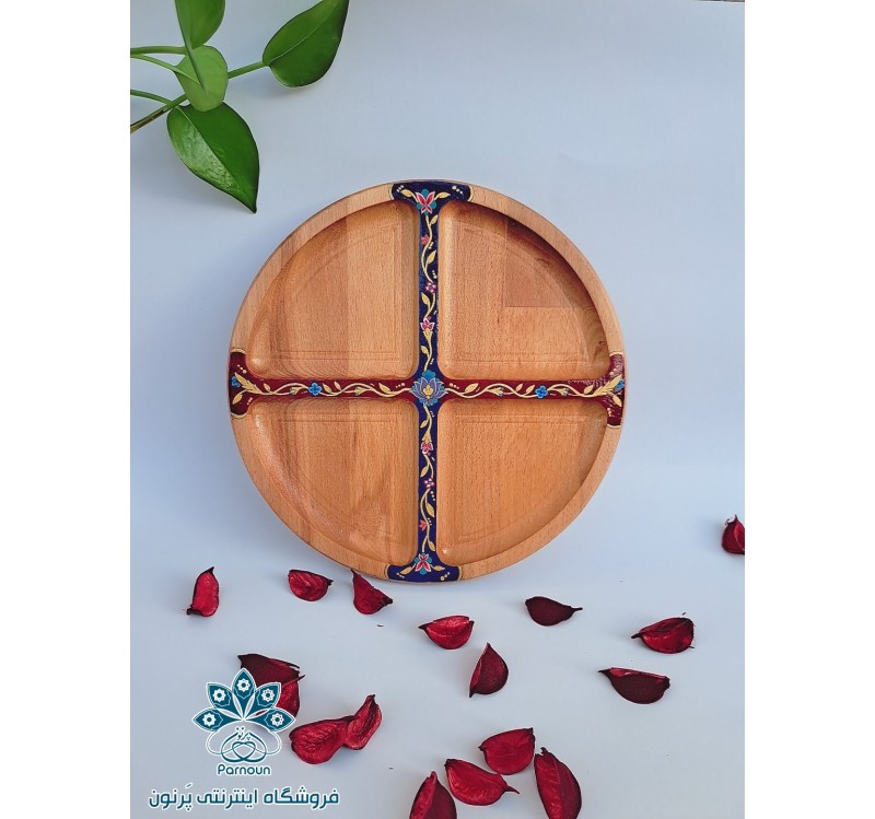 اردو خوری 4 خانه چوبی تذهیبکاری شده
