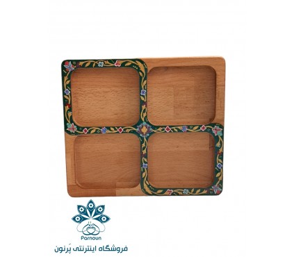 اردو خوری 4 خانه چوبی تذهیبکاری شده