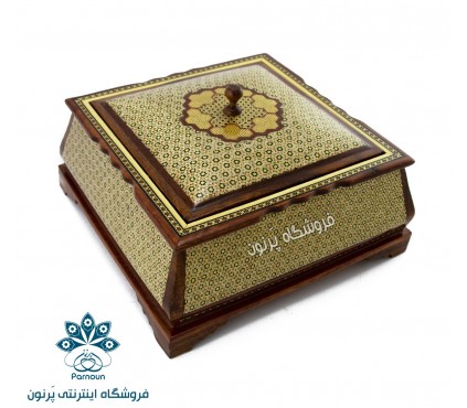 شکلات خوری خاتم‌کاری شده اعلا