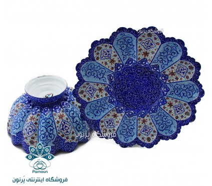 کاسه بشقاب مینا 30 سانتیمتری