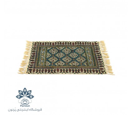 رومیزی قلمکاری ممتاز اصفهان طرح گل و بوته