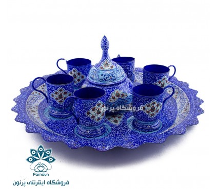 سرویس چای خوری میناکاری پرداز