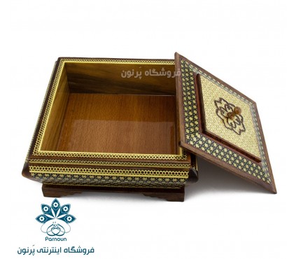 شکلات خوری چوبی خاتم کاری اعلا