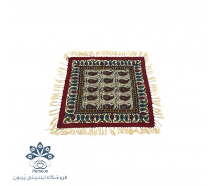 رومیزی / توسینی قلمکاری ممتاز اصفهان طرح بُته جِقه