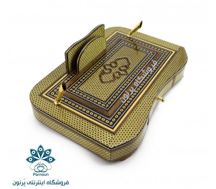 copy of جا قلمی رومیزی خاتم کاری مدیریتی 30 در 20