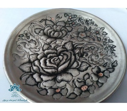 سینی گل و مرغ 