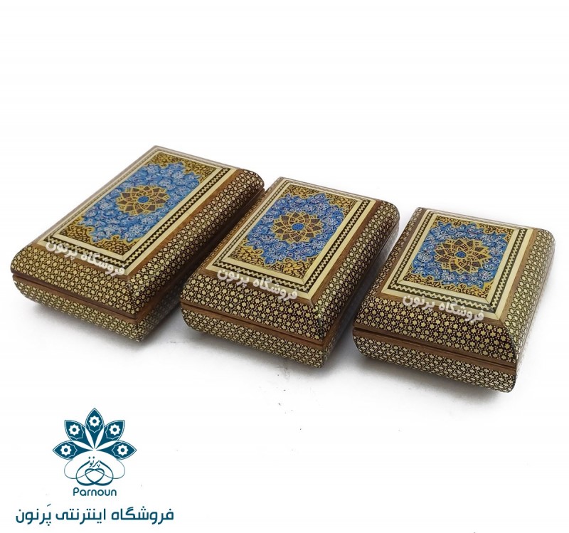جعبه جواهرات خاتم و نقاشی لوکس