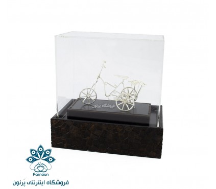 تندیس 3چرخ نقره با عیار 840