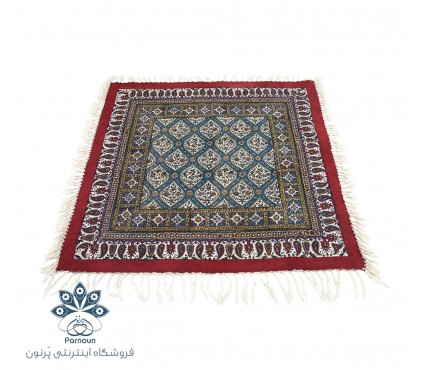 رومیزی / سفره قلمکاری ممتاز اصفهان طرح گلریز