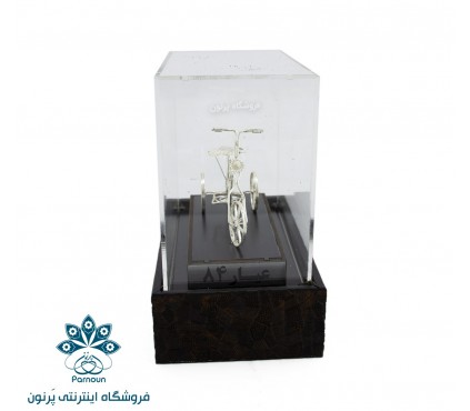 تندیس 3چرخ نقره با عیار 840