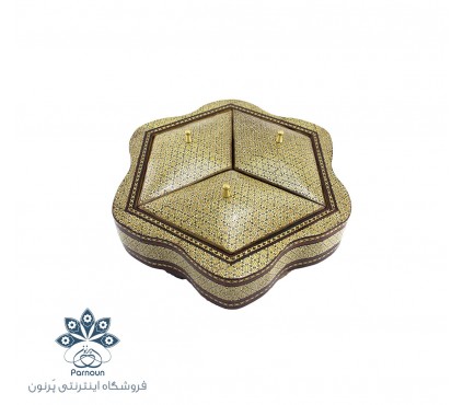 شکلات خوری خاتم کاری اعلای اصفهان