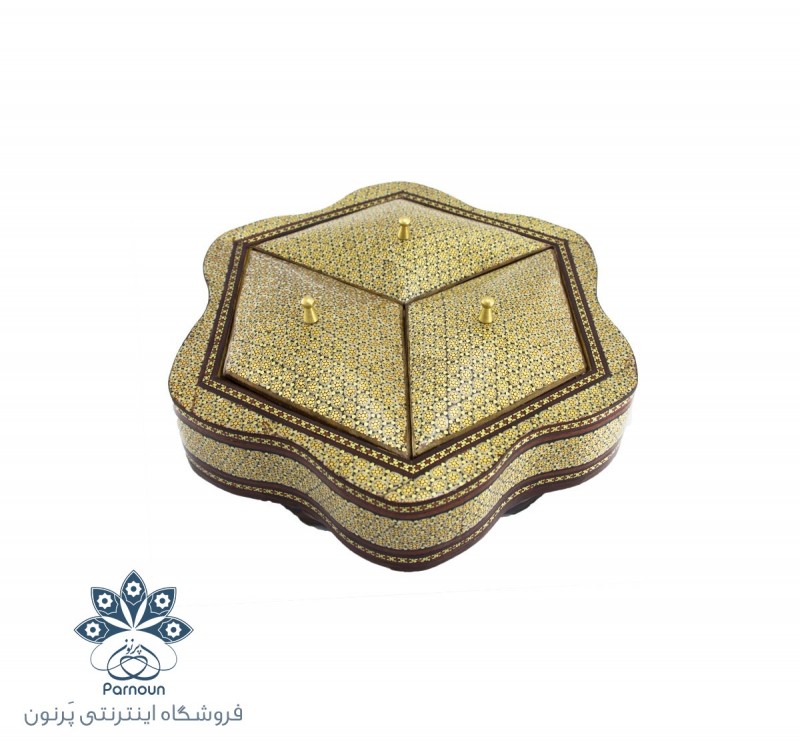 شکلات خوری خاتم کاری اعلای اصفهان