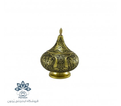 شکلات خوری قلمزنی اصفهان با طرح صورت