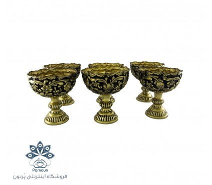 آجیل خوری قلمزنی برجسته اصفهان