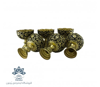 آجیل خوری قلمزنی برجسته اصفهان