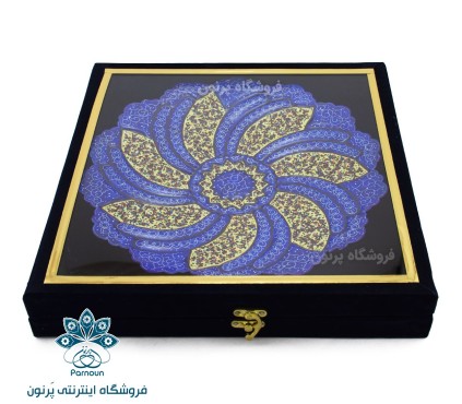 بشقاب مینا 20، 25 و 30 سانتی با جعبه