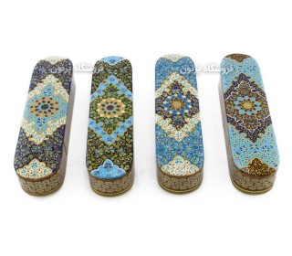 قلمدان کشویی خاتم و نقاشی