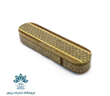 قلمدان کشویی خاتم و نقاشی