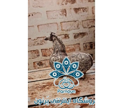 مجسمه سرامیکی دستساز اسب کارمن طرح پتینه کاری
