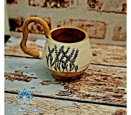 پارچ و لیوان سفالی دستساز