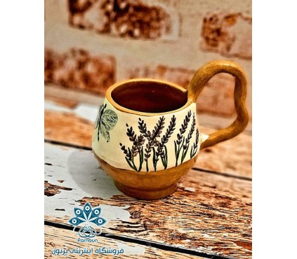 پارچ و لیوان سفالی دستساز