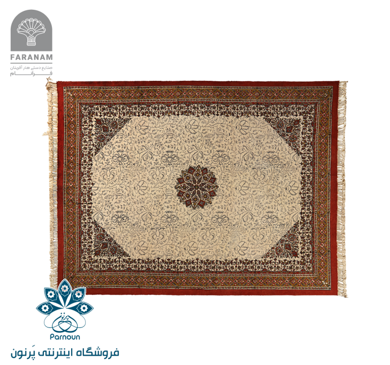 زیلوی قلمکار طرح هیوا