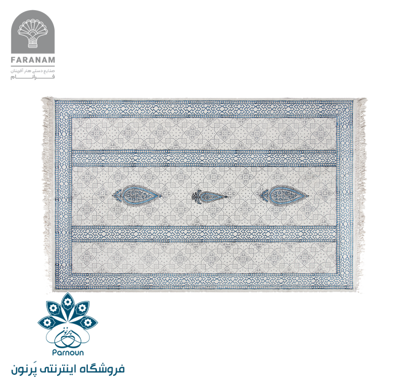 زیلوی قلمکار طرح ساحل فرانام