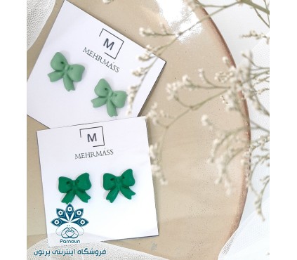 گوشواره طرح پاپیون