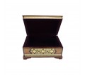 جعبه جواهرات خاتم اندازه متوسط با نقش مینیاتور خسرو و شیرین