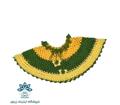 شنل قلاب بافی دخترانه