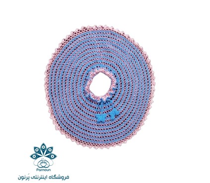 شنل گرد (پانچو) بچه گانه قلاب بافی