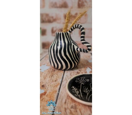 گلدان دستساز سرامیکی مینیمال