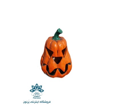 مجسمه ی دکوری کدو حلوایی بسیار زیبا 