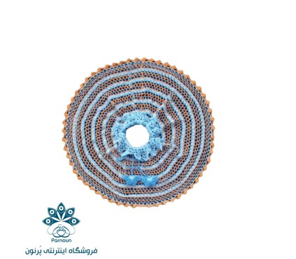 شنل گرد (پانچو )بچه گانه قلاب بافی