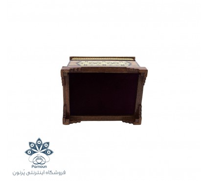 جعبه جواهرات خاتم اندازه کوچک با طرح مینیاتور