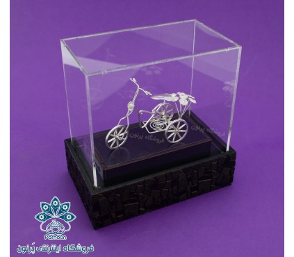 تندیس 3چرخ نقره با عیار 840