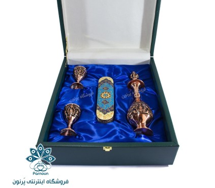 ست هدیه تنگ و جام و قلمدان خاتم