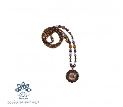 آویز رولباسی طرح بنفشه