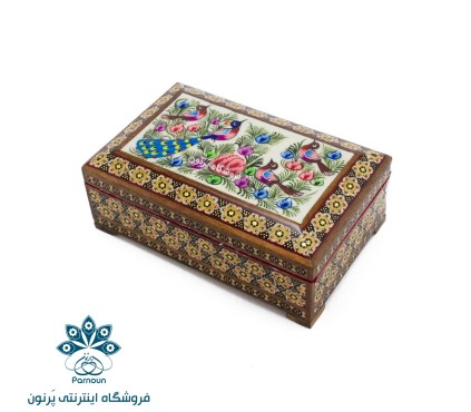 جعبه جواهرات خاتم نقاشی 16 در 10